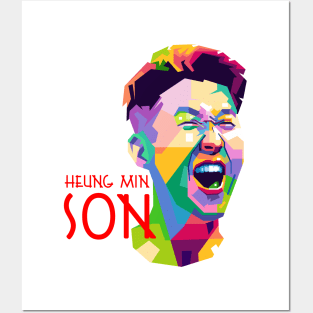 HEUNG MIN SON Posters and Art